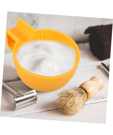Vintorky Shaving Foam Cup for Men - Decorative Plastic Storage Shell & Shaving Container - Buy Online on GoSupps.com