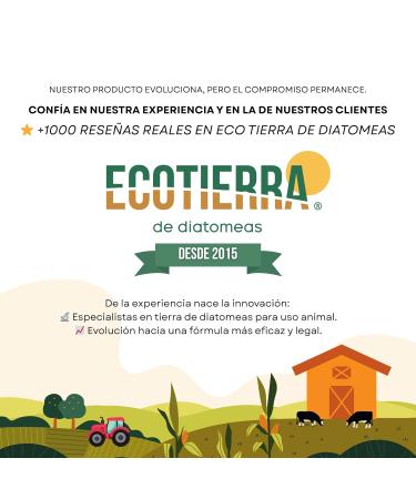ECO Tierra de Diatomeas Micronised 1kg 100% Natural and Eco-Friendly Food Additive E551c Non-Calcinated High Purity Suitable for Spray - Buy Online on GoSupps.com