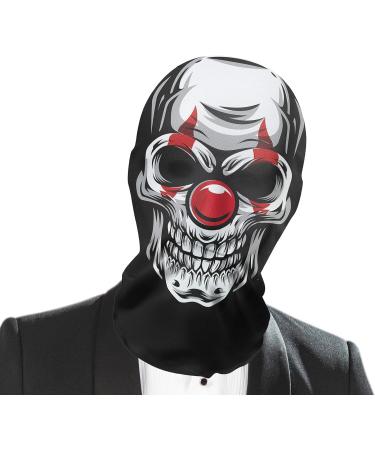 Scary Ghost Masque Horror Funny Mesh Full Headdress Funny Horror Masque Toys | Scary And Funny Elastic Face For Masquerade And Halloween - Buy Online on GoSupps.com