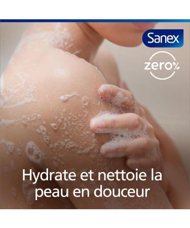 SANEX - Zero % Moisturizing Shower Gel - All Skin Types - Eco-Refill Shower Gel - 500 ml - Buy Online on GoSupps.com