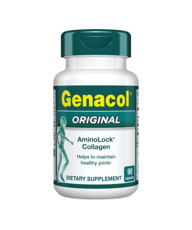 Genacol Original Collagen Supplement with Ultra-Hydrolyzed Collagen Peptides Maintains Joint Health for Joints & Knees 90 Capsules (30-Day Supply) Original 90 Count (Pack of 1)