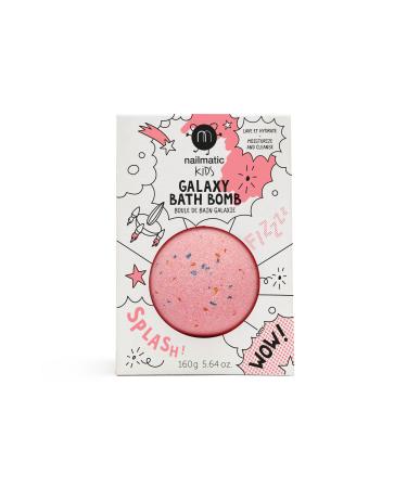 Nailmatic Kids - Bath Bomb for Kids  Bath Fizzies for All Skin Types  Vegan  Cruelty Free - Red Planet