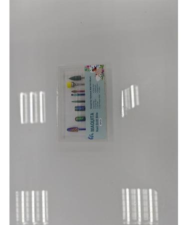 MAQUITA 8pcs Tungsten Steel Electric Nail Drill Bits Set - Manicure Pedicure Kit for Home Salon Use - Buy Online on GoSupps.com