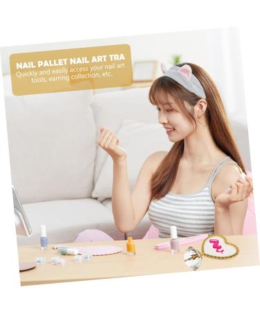  Beatifufu Elegant Mixing Tray for Nail Art Display Stand for Rim Background - Buy Online on GoSupps.com