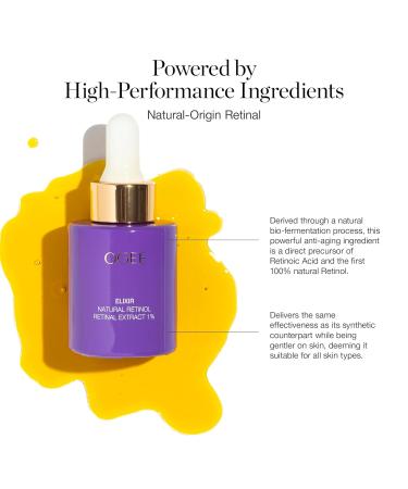 Ogee Natural Retinol 1% Elixir - Organic Anti-Aging Face Serum for Smooth Firm Skin | Buy Internationally - Buy Online on GoSupps.com