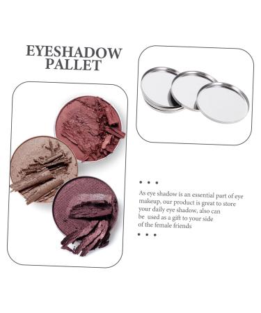Didiseaon 20pcs Round Eye Shadow Organizer Rack - Beige Makeup Tray for Lipsticks & Highlighters | Stainless Steel Magnetic Pans for Easy Makeup Storage - International Shipping Available - Buy Online on GoSupps.com