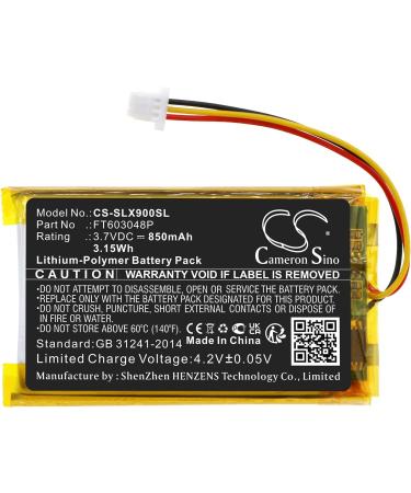 3.7V 850mAh FT603048P Battery Replacement for Arctis PDP LVL50 & Arctis 9X Long-lasting Power Solution - Buy Online on GoSupps.com
