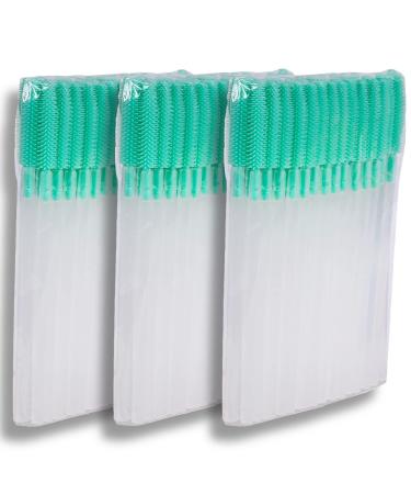 P-Beauty Cosmetic Accessories | Eyelash Extensions & Brushes | Bulk Green/Transparent 100+ Pieces - Buy Online on GoSupps.com