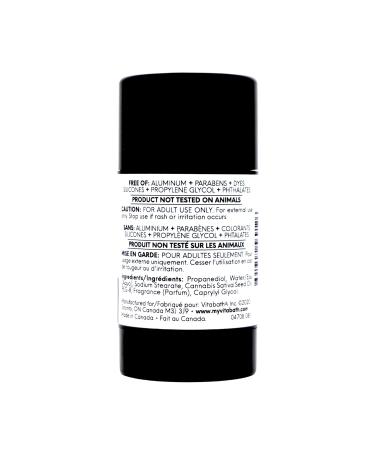 Vitabath Men's Amber Woodland Deodorant | Aluminum-Free All-Day Freshness & Moisturizing Hemp Oil | Cruelty-Free 2.5 oz - Buy Online on GoSupps.com