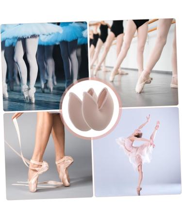 NOLITOY Dance Socks & Toe Shoes for Ballet & Yoga - Women's High Heel Pointe Shoe Pads & Toe Protectors - Beige 10x9.5cm - Buy Online on GoSupps.com