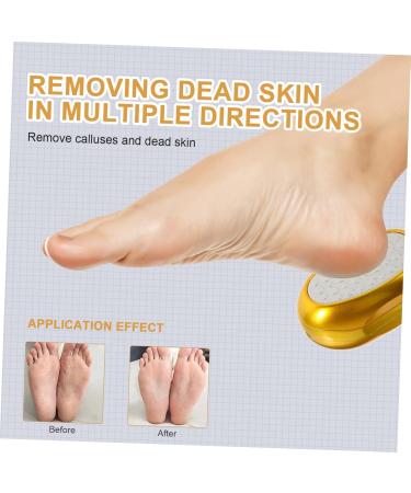 Beaupretty 2 Pi ces gommage exfoliant d maquillant lime pied nanotechnologique outils de suppression rasoir de pied pedicure p dicure cornet dissolvant de peau morte dissolvant callosit s - Buy Online on GoSupps.com