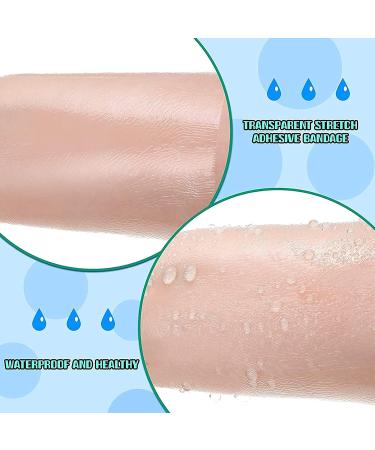 Dyroe Waterproof Transparent Bandage | 12cm x 10m Shower Plaster & Medical Tape | Anti-Allergic Fixer for Sports & Bathing - Buy Online on GoSupps.com