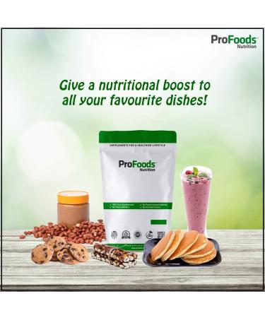 Prof'oods Soy Protein Isolate 90% Powder (1 kg) Vegan friendly protein source (Unflavoured) - Buy Online on GoSupps.com