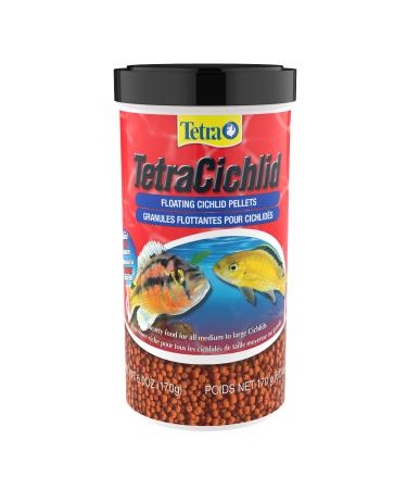 Tetra Cichlid Floating Pellets 6oz 170g (Bilingual)