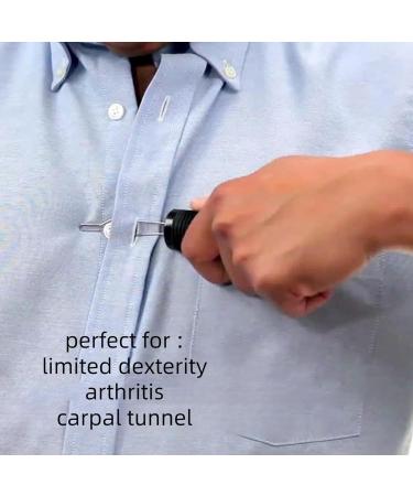 Elderly Disabled Dressing Anti-Spill Glue Cross-Border Buckle Helper unclasp Zipper black free - Buy Online on GoSupps.com