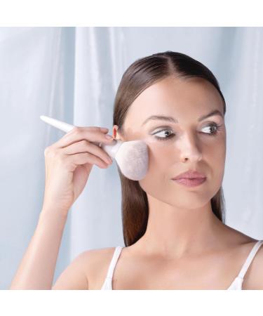 Snow Fox Skincare Fox Tail Loose Powder Brush - Quick & Easy Powder Application for Flawless Skin - Buy Online on GoSupps.com