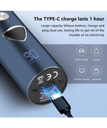 Premium Electric Razor for Men - 5-in-1 Wet & Dry Shaver Ideal Father s Day Gift 3-Speed Bald Head Shaver with 4 Replacement Heads (Black - Buy Online on GoSupps.com