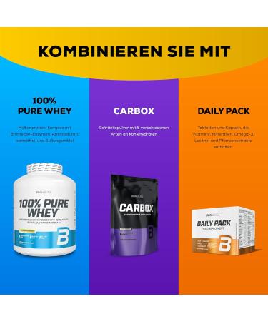 BioTechUSA BCAA + Glutamine Zero | Vegan Sugar-Free Gluten-Free | 40 Servings | 2:1:1 Ratio | Orange Flavour | 480g - Buy Online on GoSupps.com