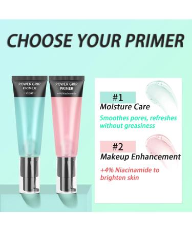 Hydrating Gel-Based Face Primer with Hyaluronic Acid - Long Lasting Makeup Base - Buy Online on GoSupps.com