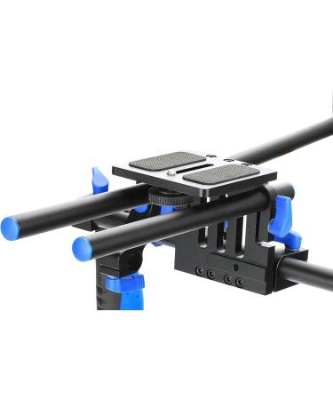 MARSRE DSLR Shoulder Rig Film Making System with Camera/Camcorder Mount Slider - For All DSLR and DV Camcorders - Buy Online on GoSupps.com