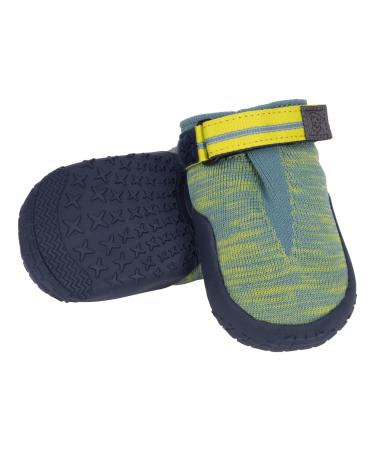 Ruffwear Hi & Light Dog Shoes Pair Premium Dog Boots BreataThable Grip Trail Shoes Dog Running Shoes & Climbing Shoes Or For Injured Paws Protection for Hot Or Cold Weather 4.4cm River Rock Green 4.4cm River Rock Green