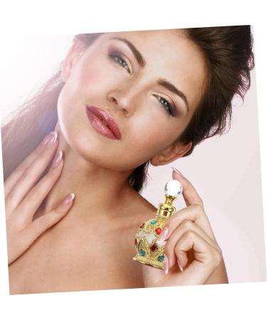 Mikinona Essential Oil Bottle Perfume Bottle Antique Makeup Container Aromatherapy Bottle Glassy Perfume Container Perfume Holder Travel Old Fashioned Cosmetic Bottle Glass Bottle - Buy Online on GoSupps.com