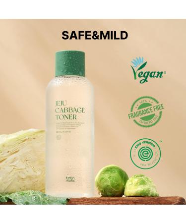 TNTN MOM'S Vegan Jeju Cabbage Toner Lotion | Anti-Aging Collagen Organic Fragrance-Free Soothing Skincare | Lightweight & Calming Care for All Skin Types - Buy Online on GoSupps.com