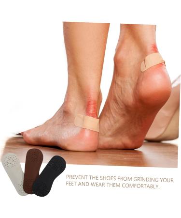 Beaupretty Non-Slip Heel Stickers - 3 Pairs Wear-Resistant Shoe Pads for High Heels - Invisible Cowhide Inserts for Loose Heels - Buy Online on GoSupps.com