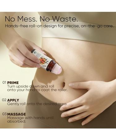 SATREE Organic Castor & Frankincense Oil with Rose Quartz Rollerball - USDA Certified Essential Blend Oil Roll-On for Face & Body Anti-Aging Dark Circles (1.7fl oz) - Buy Online on GoSupps.com