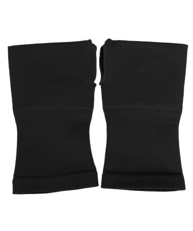 Muised Guard Wrist Gloves Cover Scar Sports Pressure Elastic Protective Gear Unisex Pool Camping Accessories Vacation Suppliess Black Medium