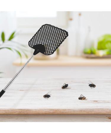 Takuza Fly Gossip - 2 Pieces Pest Control with Integrated Mosquito Scraper for Flies Wasps & Mosquitoes - Black & Blue - Buy Online on GoSupps.com
