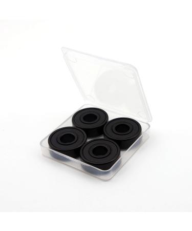 Z-FIRST High Speed 608RS Hybrid Black Ceramic Bearings for Longboard, Inline Skates, Skateboard, Scooters - Pack of 4 (Black) - Buy Online on GoSupps.com