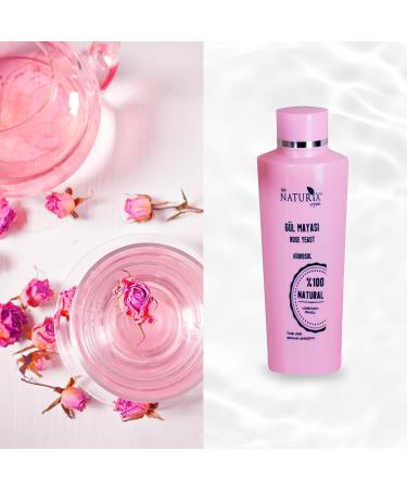 Rose Yeast Facial Cleanser | Tightens & Moisturizes | Gentle Makeup Remover with Rose Water - Buy Online on GoSupps.com