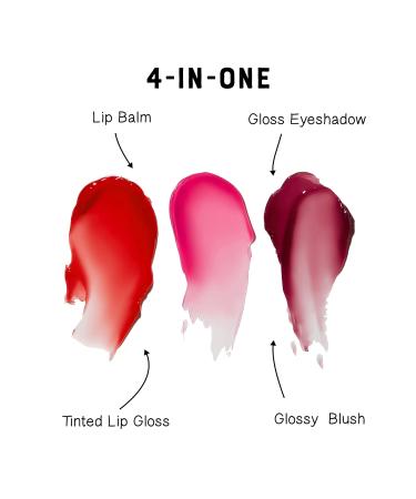 Dr.Lipp Superfood Tint 4-In-ONE Lip Gloss Tint Cheek Blush Eye Gloss 3-Pack 100% Natural 8ml - Buy Online on GoSupps.com