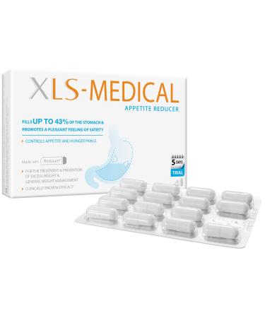 XLS Medical Appetite Reducer - Hunger Control for a more Efficient Weight Loss - 30 Capsules 5 Days Treatment