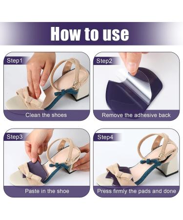 Vabean 8 Pcs Dancer Forefoot Cushion Metatarsal Foot Pads - Purple - Buy Online on GoSupps.com