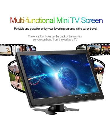 EKAT 10.1 Inch LCD Security CCTV Monitor HD 1024X600 with HDMI, BNC, AVI, VGA Inputs - Compatible with PC, CCTV Camera, Car DVR - Buy Online on GoSupps.com