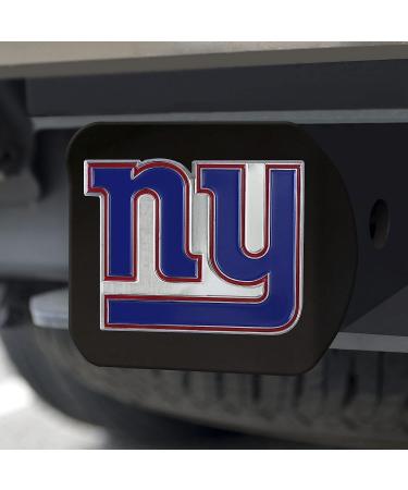 NFL New York Giants Metal Hitch Cover - Black, 2 Square Type III Hitch - Blue | FANMATS 22592 - Buy Online on GoSupps.com