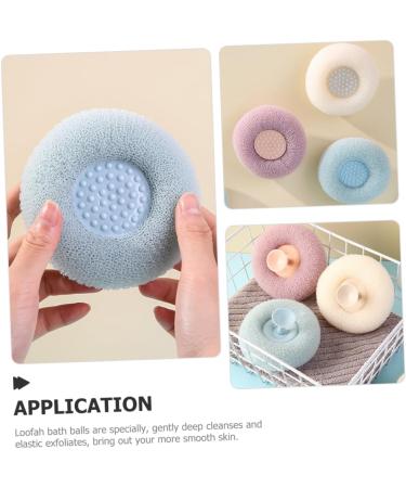 FOMIYES 3pcs Reusable Scrub Bath Balls - Women s Shower Accessories & Loofahs for Ultimate Bathing Experience - Buy Online on GoSupps.com