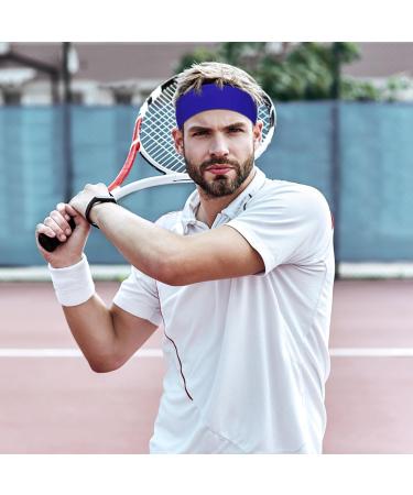 Gebuzz 10-Piece Elastic Ties for Men & Women | Ninja-Karate Pirate Chip Straps | Frontal Ligaments for Tennis Running Baseball - Royal Blue - Buy Online on GoSupps.com