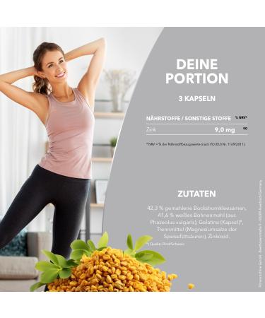 Best Body Nutrition Carblokker - Fenugreek & Bean Flour Capsules (100ct) for Weight Management - International Shipping - Buy Online on GoSupps.com