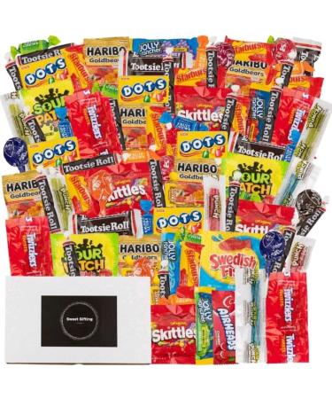 Assorted Candy Party Mix - (36oz) Fun Size Candy Care Package Halloween with Gummies, Lollipops, Taffies, and More - Bulk Candy for Loot Bags, Stocking Stuffer, Piata, Party Treats, Sweet Gifting