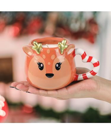 Shop Reindeer Kisses Mug & Light Diamond Candle - Perfect Holiday Gifts | International Shipping - Buy Online on GoSupps.com