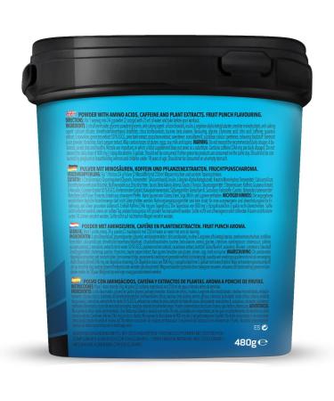 Bodylab24 Pump Boost Extreme 480g - Fruit Punch with Amino Acids Caffeine & Plant Extracts for Ultimate Workout Boost - Buy Online on GoSupps.com