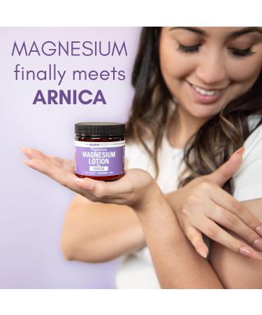 Magnum Solace Nighttime Magnesium Lotion with Arnica Soothing Relief & Relaxation Highly Concentrated Magnesium for Muscles & Joints Apply to Legs or Feet Before Bed Skin-Friendly - Buy Online on GoSupps.com