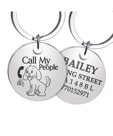 Dog Tags for Pets Engraved UK tag with Personalised Nametag id Tags Engraved Dog Tag with Personalised Nametags Identity Engraving Pets Collar Dogtags - Buy Online on GoSupps.com