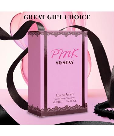 Pink So Sexy for Women Eau De Parfum - Floral Fruity Fragrance with Sugary Sweet Scent - Bergamot Apple & Whipped Cream - Fresh Sweet & Creamy - Luxurious Aroma in 100ml Bottle - Paraben Free - Buy Online on GoSupps.com