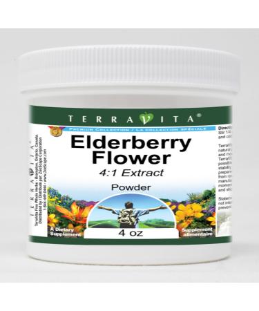Elderberry Flower 4:1 Powder (4 oz ZIN: 520024)