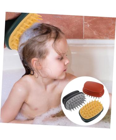 Magiclulu Multifunctional Shampoo Brush & Scalp Massager - Best Hair Care Tool for Cleaning & Shed Removal | Shop Globally - Buy Online on GoSupps.com