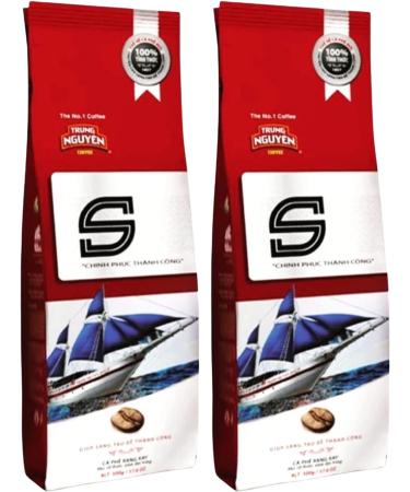 Vietnamese Coffee - Trung Nguyen Coffee S Blend 500g x 2 - Buy Online on GoSupps.com